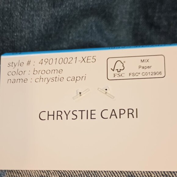 NEW Nine West Ladies Chrystie Capri Broome Wash 10 - Picture 4 of 6